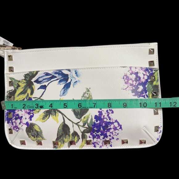 NWT White House Black Market / Hydrangea / Ecru - Picture 4 of 9